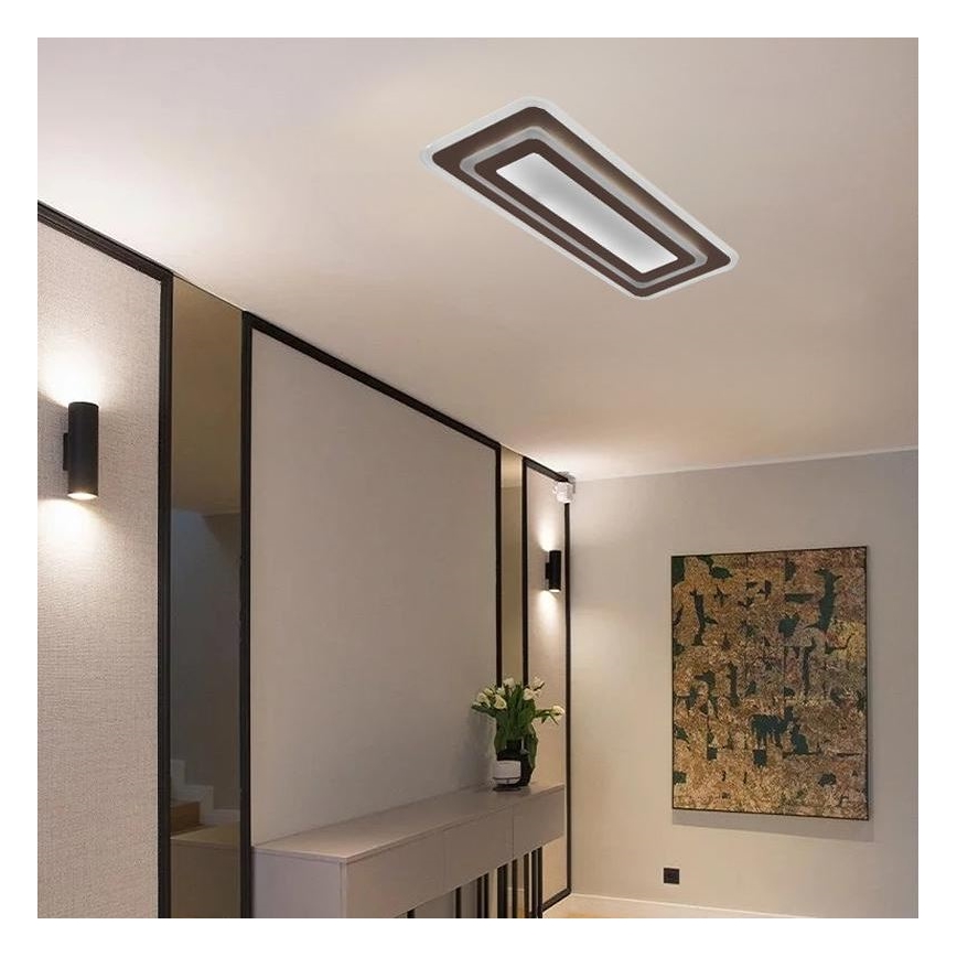 LED Zatemnitvena stropna svetilka LED/85W/230V 3000-6500K + Daljinski upravljalnik