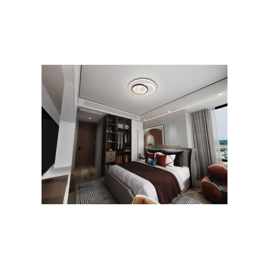 LED Zatemnitvena stropna svetilka LED/85W/230V 3000-6500K + Daljinski upravljalnik