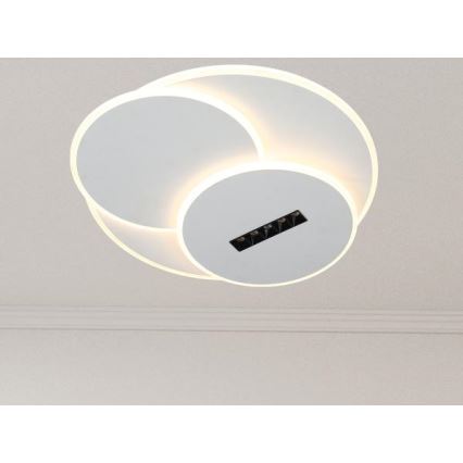 LED Zatemnitvena stropna svetilka LED/90W/230V 3000-6500K bela + Daljinski upravljalnik