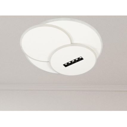 LED Zatemnitvena stropna svetilka LED/90W/230V 3000-6500K bela + Daljinski upravljalnik