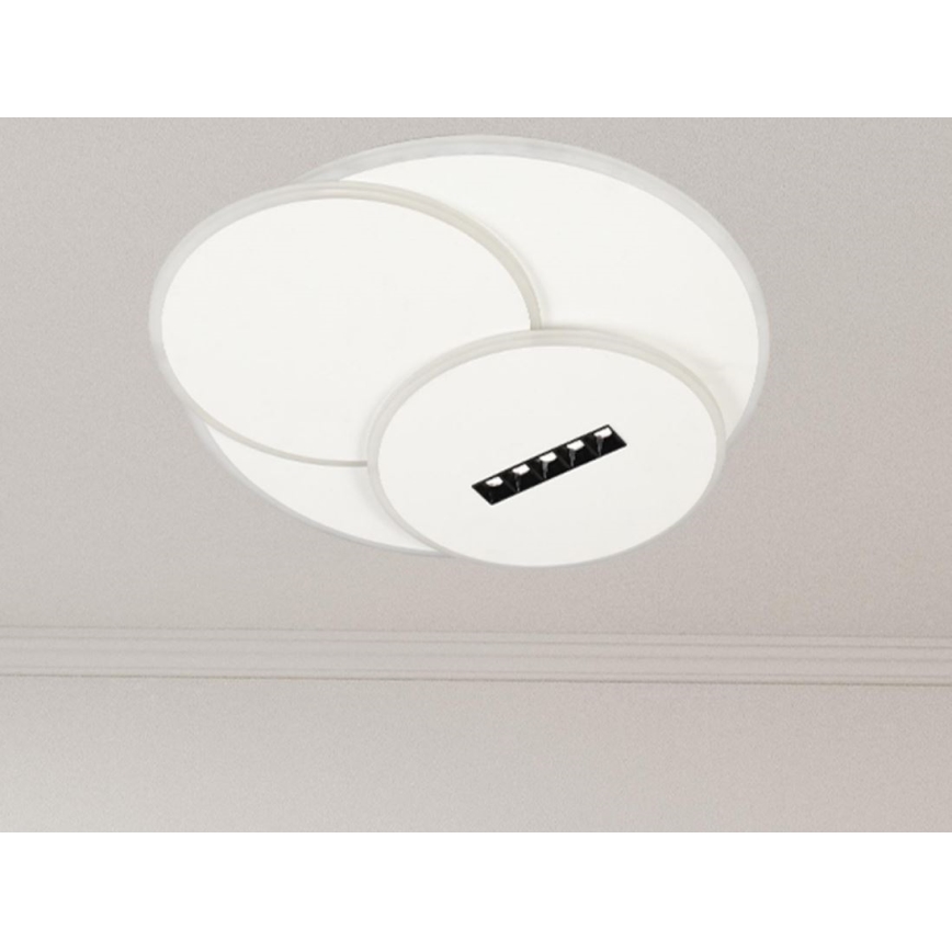 LED Zatemnitvena stropna svetilka LED/90W/230V 3000-6500K bela + Daljinski upravljalnik