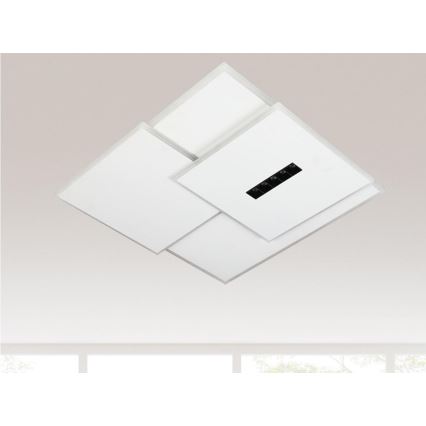 LED Zatemnitvena stropna svetilka LED/95W/230V 3000-6500K bela + Daljinski upravljalnik