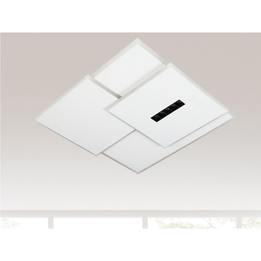 LED Zatemnitvena stropna svetilka LED/95W/230V 3000-6500K bela + Daljinski upravljalnik