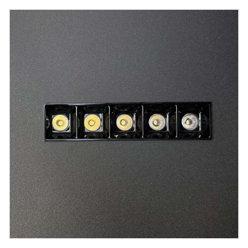 LED Zatemnitvena stropna svetilka LED/95W/230V 3000-6500K črna + Daljinski upravljalnik