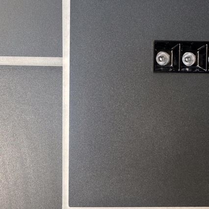 LED Zatemnitvena stropna svetilka LED/95W/230V 3000-6500K črna + Daljinski upravljalnik
