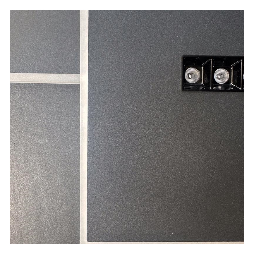LED Zatemnitvena stropna svetilka LED/95W/230V 3000-6500K črna + Daljinski upravljalnik