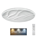 LED Zatemnitvena stropna svetilka LIKA LED/60W/230V 2700-6500K pr. 58 cm + Daljinski upravljalnik