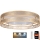 LED Zatemnitvena stropna svetilka LIMA LED/36W/230V 2700-6500K Wi-Fi Tuya + Daljinski upravljalnik zlata