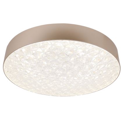 LED Zatemnitvena stropna svetilka LUXON LED/60W/230V 2800-6500K bež + Daljinski upravljalnik