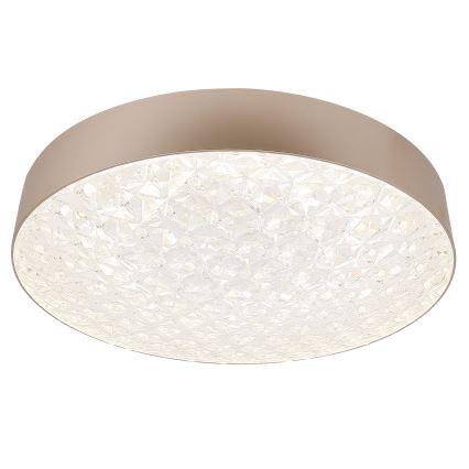 LED Zatemnitvena stropna svetilka LUXON LED/60W/230V 2800-6500K bež + Daljinski upravljalnik