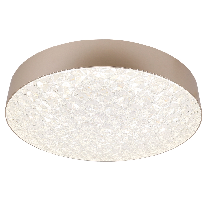 LED Zatemnitvena stropna svetilka LUXON LED/60W/230V 2800-6500K bež + Daljinski upravljalnik