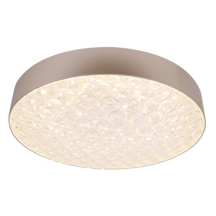 LED Zatemnitvena stropna svetilka LUXON LED/60W/230V 2800-6500K bež + Daljinski upravljalnik