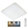 LED Zatemnitvena stropna svetilka MANA LED/36W/230V 2700-6500K 43x43 cm + Daljinski upravljalnik
