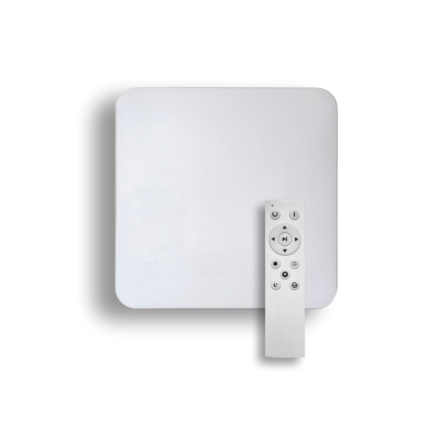 LED Zatemnitvena stropna svetilka MANA LED/60W/230V 2700-6500K 53x53 cm + Daljinski upravljalnik