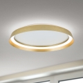 LED zatemnitvena stropna svetilka MANTA LED/38W/230V 2700/3000/4000K premera 45 cm zlata
