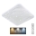 LED Zatemnitvena stropna svetilka NERIS LED/36W/230V 2700-6500K 43x43 cm + Daljinski upravljalnik