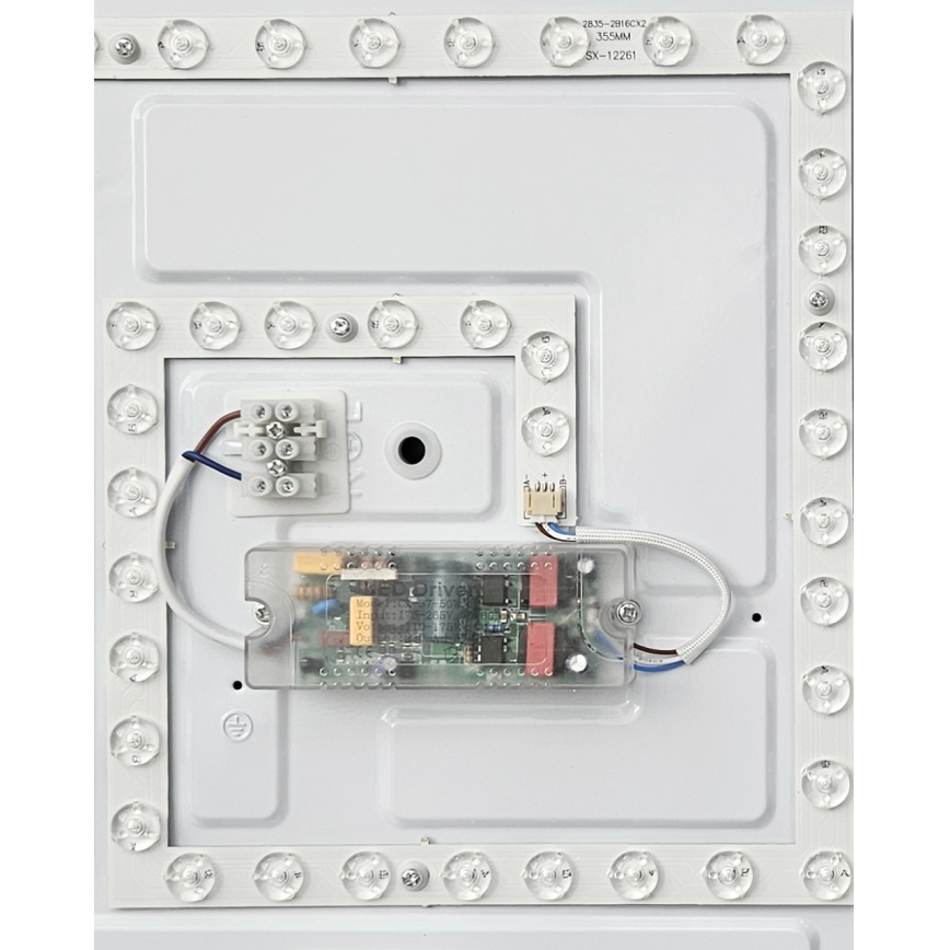 LED Zatemnitvena stropna svetilka NERIS LED/36W/230V 2700-6500K 43x43 cm + Daljinski upravljalnik