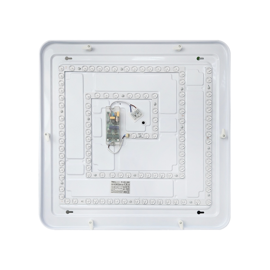 LED Zatemnitvena stropna svetilka NERIS LED/60W/230V 2700-6500K 53x53 cm + Daljinski upravljalnik