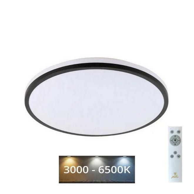 LED Zatemnitvena stropna svetilka OPAL LED/36W/230V 3000-6500K + Daljinski upravljalnik