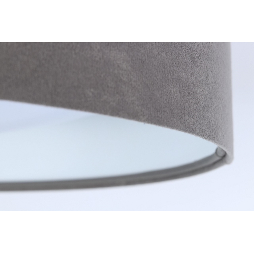 LED Zatemnitvena stropna svetilka SMART GALAXY LED/24W/230V pr. 44 cm siva/bela 3000-6500K + Daljinski upravljalnik