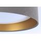 LED Zatemnitvena stropna svetilka SMART GALAXY LED/24W/230V pr. 44 cm siva/zlata 3000-6500K + Daljinski upravljalnik