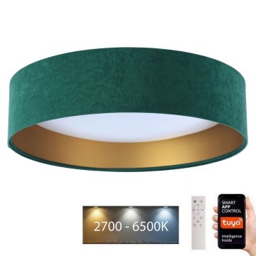 LED Zatemnitvena stropna svetilka SMART GALAXY LED/36W/230V pr. 55 cm 2700-6500K Wi-Fi Tuya + Daljinski upravljalnik