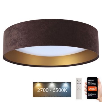 LED Zatemnitvena stropna svetilka SMART GALAXY LED/36W/230V pr. 55 cm 2700-6500K Wi-Fi Tuya + Daljinski upravljalnik