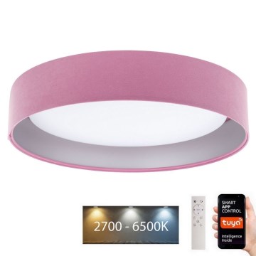 LED Zatemnitvena stropna svetilka SMART GALAXY LED/36W/230V pr. 55 cm 2700-6500K Wi-Fi Tuya + Daljinski upravljalnik