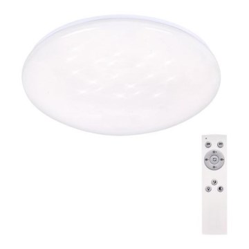 LED Zatemnitvena stropna svetilka STAR LED/24W/230V + Daljinski upravljalnik