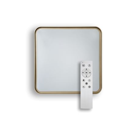 LED Zatemnitvena stropna svetilka UNA LED/60W/230V 2700-6500K 50x50 cm + Daljinski upravljalnik