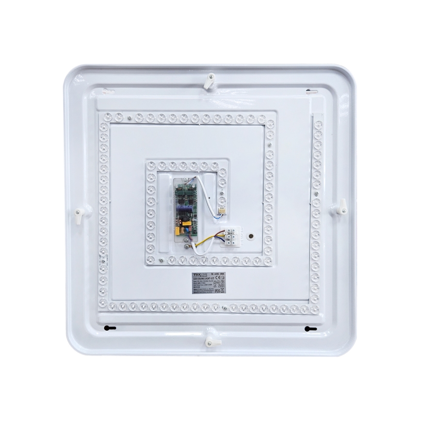 LED Zatemnitvena stropna svetilka UNA LED/60W/230V 2700-6500K 50x50 cm + Daljinski upravljalnik