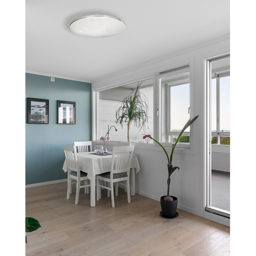LED Zatemnitvena stropna svetilka VENTA LED/36W/230V 2700-6500K pr. 48 cm + Daljinski upravljalnik