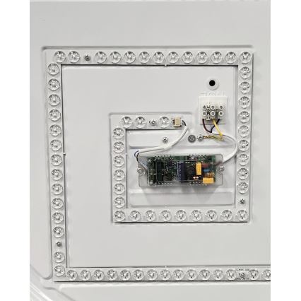 LED Zatemnitvena stropna svetilka VENTA LED/60W/230V 2700-6500K pr. 58 cm + Daljinski upravljalnik