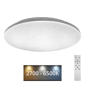 LED Zatemnitvena stropna svetilka VENTA LED/60W/230V 2700-6500K pr. 58 cm + Daljinski upravljalnik
