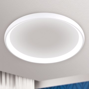 LED Zatemnitvena stropna svetilka VENUS LED/85W/230V pr. 81 cm bela
