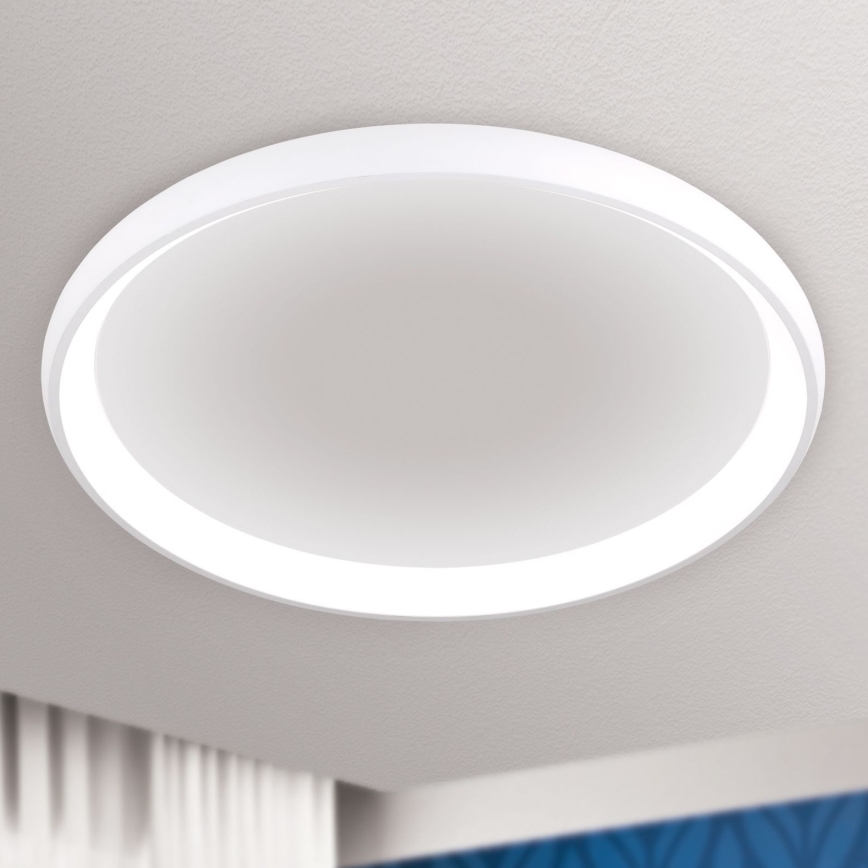 LED Zatemnitvena stropna svetilka VENUS LED/85W/230V pr. 81 cm bela