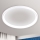 LED Zatemnitvena stropna svetilka VENUS LED/85W/230V pr. 81 cm bela