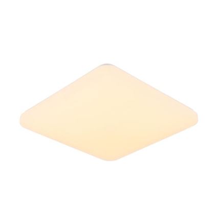 LED Zatemnitvena stropna svetilka z glasovnim nadzorom OPAL LED/48W/230V 2700-6500K bela + Daljinski upravljalnik