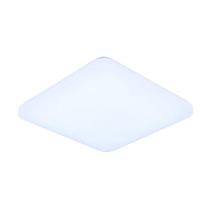 LED Zatemnitvena stropna svetilka z glasovnim nadzorom OPAL LED/48W/230V 2700-6500K bela + Daljinski upravljalnik