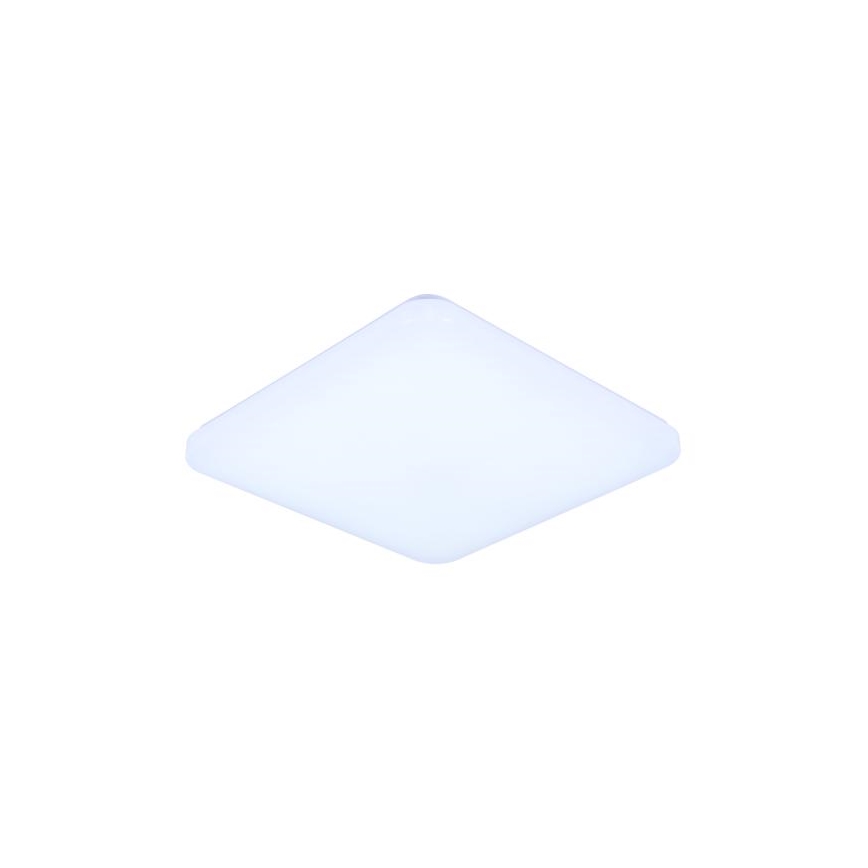 LED Zatemnitvena stropna svetilka z glasovnim nadzorom OPAL LED/48W/230V 2700-6500K bela + Daljinski upravljalnik