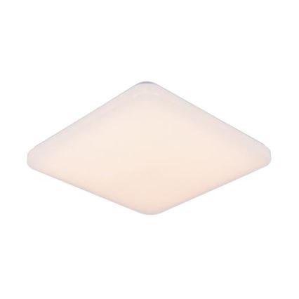 LED Zatemnitvena stropna svetilka z glasovnim nadzorom OPAL LED/48W/230V 2700-6500K bela + Daljinski upravljalnik