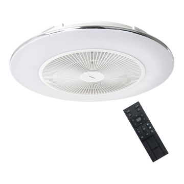 LED Zatemnitvena stropna svetilka z ventilatorjem ARIA LED/38W/230V 3000-6000K bela + Daljinski upravljalnik