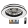 LED Zatemnitvena stropna svetilka z ventilatorjem PLAVE LED/48W/230V 3000/4000/6500K + Daljinski upravljalnik