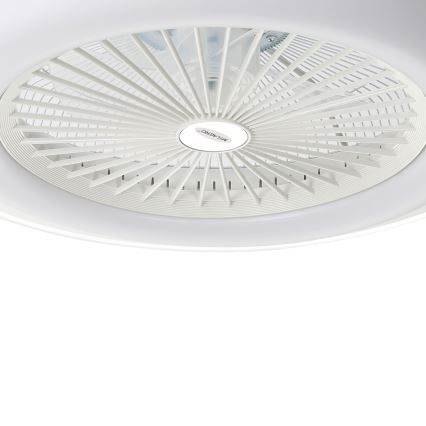 LED Zatemnitvena stropna svetilka z ventilatorjem ZONDA LED/48W/230V 3000-6000K bela + Daljinski upravljalnik