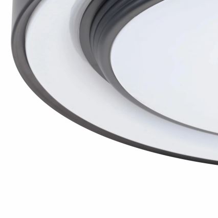 LED Kopalniška zatemnitvena stropna svetilka ZYGMUNT LED/72W/230V pr. 48,5 cm 3000-6000K IP44 + Daljinski upravljalnik