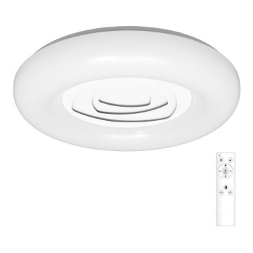 LED Zatemnitvena svetilka DONUT LED/80W/230V 3000-6500K okrogla + Daljinski upravljalnik