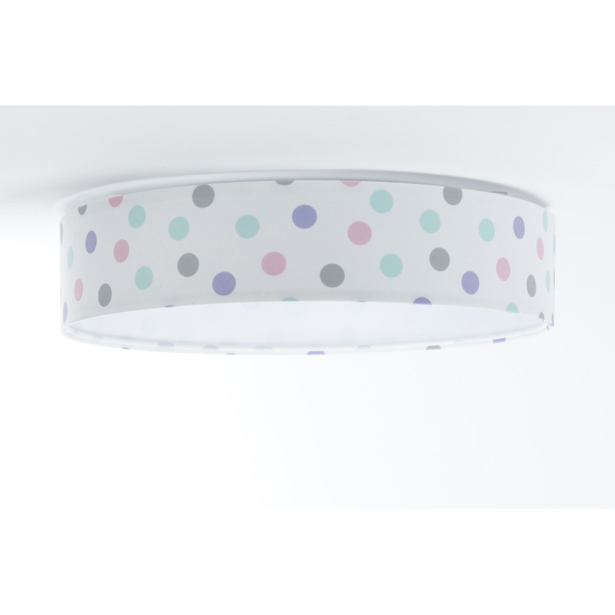 LED Zatemnitvena otroška stropna svetilka SMART GALAXY KIDS LED/24W/230V 3000-6500K pike barvno + Daljinski upravljalnik