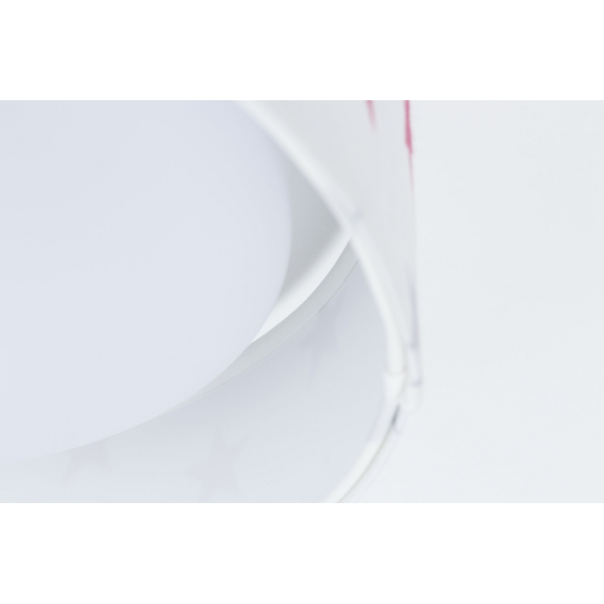 LED Zatemnitvena otroška stropna svetilka SMART GALAXY KIDS LED/24W/230V 3000-6500K zvezde bela/roza/siva + Daljinski upravljalnik