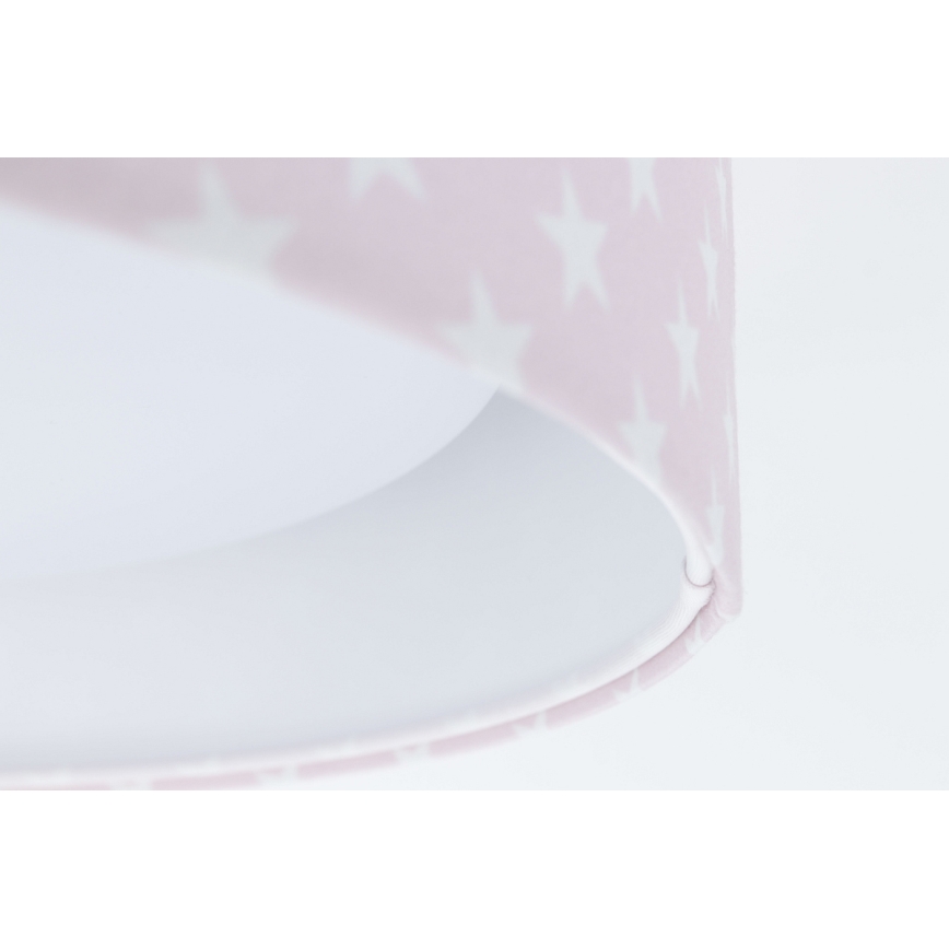 LED Zatemnitvena otroška stropna svetilka SMART GALAXY KIDS LED/24W/230V 3000-6500K zvezde roza/bela + Daljinski upravljalnik