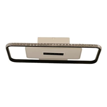 LED Zatemnitvena stropna svetilka LED/75W/230V 3000-6500K bela/črna + Daljinski upravljalnik